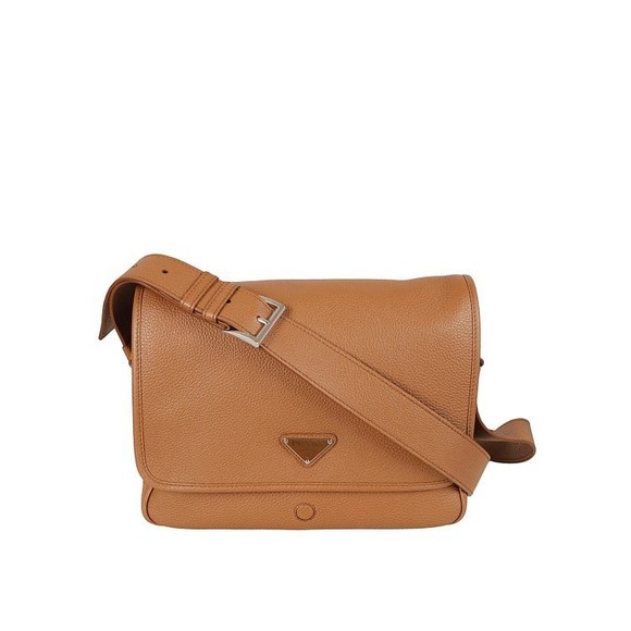 Prada Structured Calf Leather Shoulder Bag - NWT - Picture 1 of 3